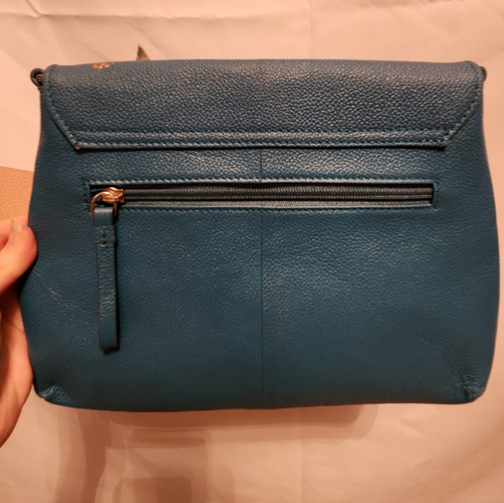 Sukriti Hummingbird Floral Leather Crossbody/Clutch - Picture 10 of 10